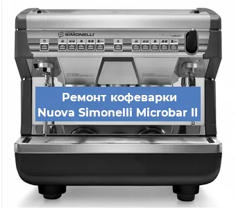 Чистка кофемашины Nuova Simonelli Microbar II от кофейных масел в Новосибирске